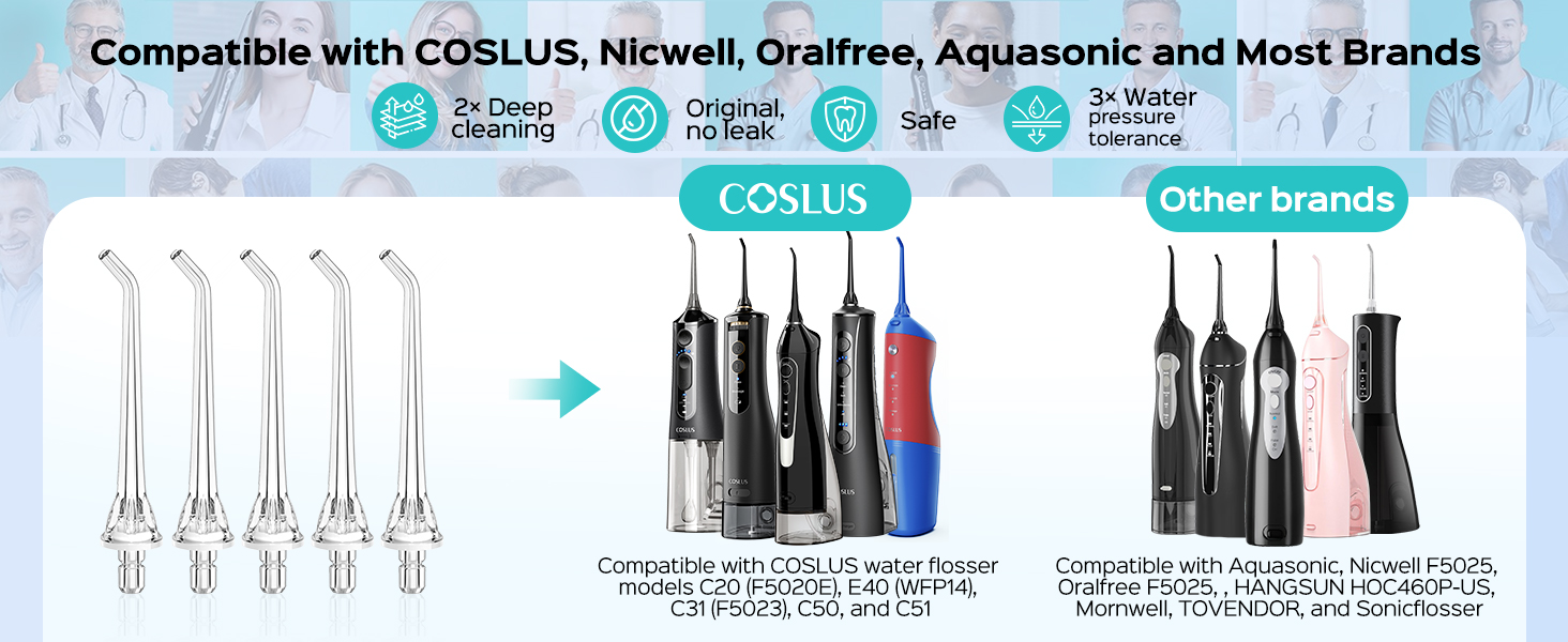 water flosser replacement tips