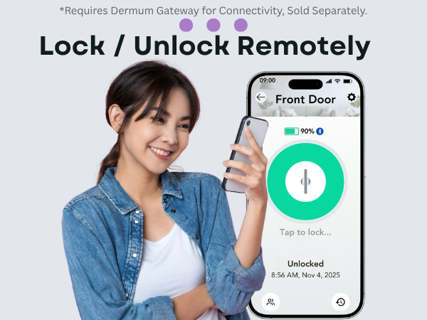 unlock remotely dermum