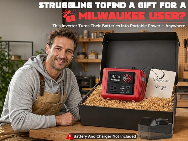 DC 18V to AC 110V Power Station