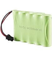 Cotchear 6V 1800mAh Ni-Cd AA Battery Ultra Long Discharge Time SM Plug Rechargeable Battery Pack ...
