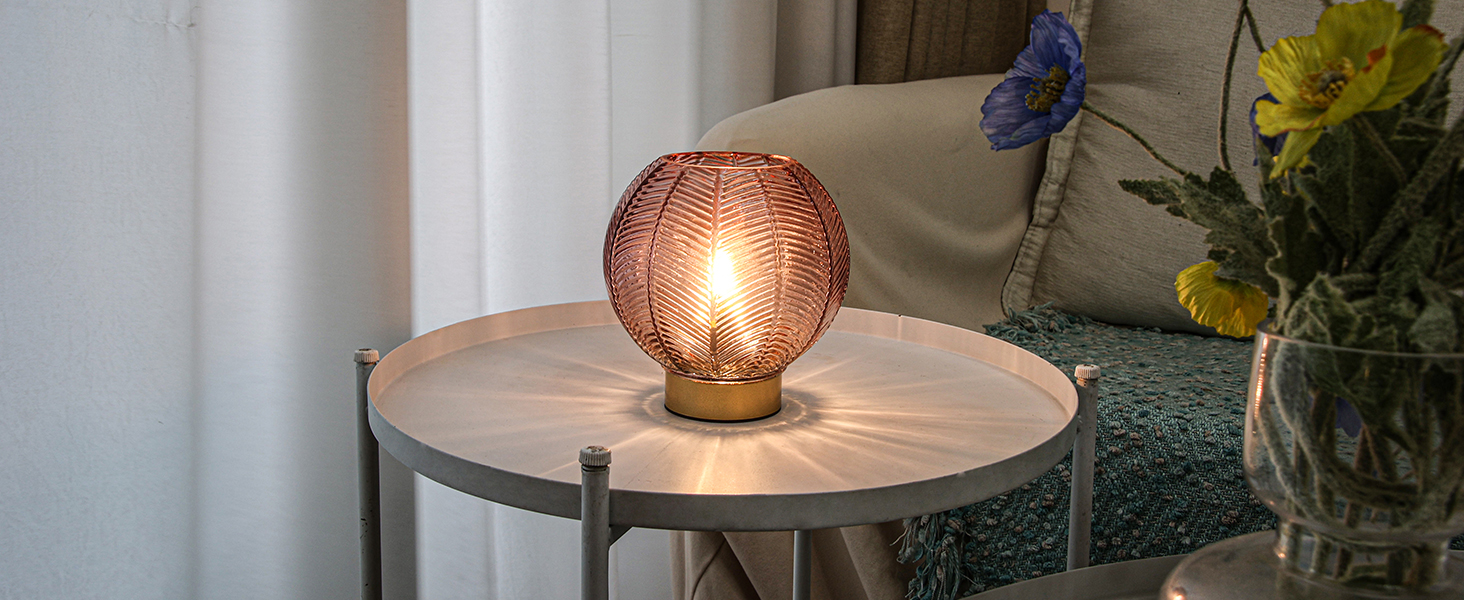 Battery Operated Table Lamp with Timer
