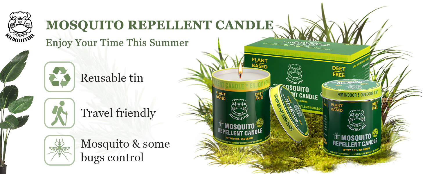 mosquito candles for outside
