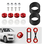 Bumper Quick Release Kit with 10 O-Ring Fastener,4 Spacers,4 Screws,4 Nuts,Aluminium Quick Releas...