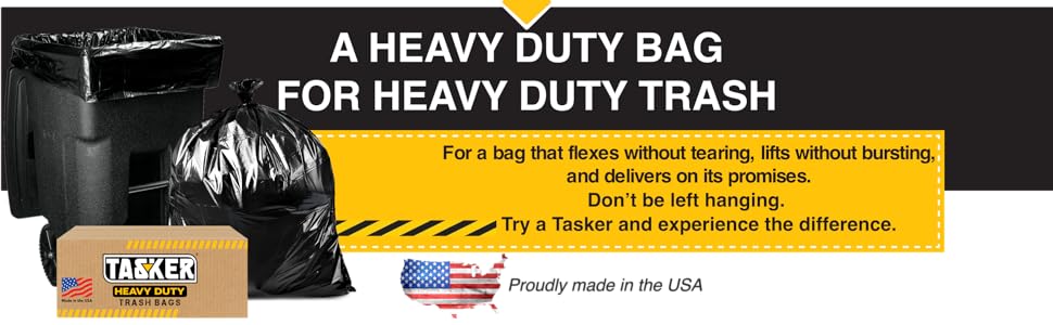 Tasker Heavy Duty Trash Bag