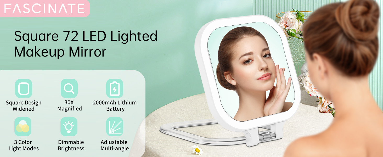 travel mirror compact
