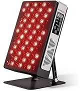 FliKEZE Red Light Therapy for Body Face, 3+4 Chips 7 Wavements 460nm-880nm Red Light Panel with 4...