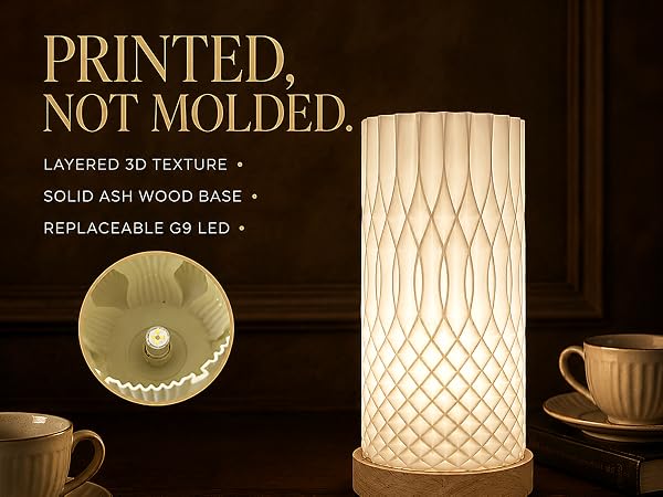 Printed, Not Molded.