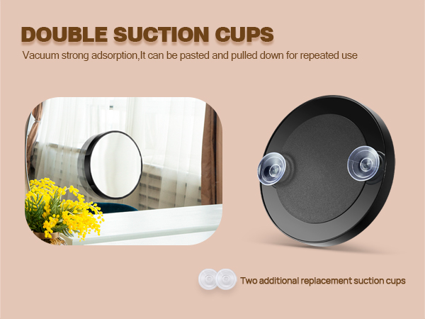 two suction cups ordinary magnification for wearing beauty pupil,applying eye black and makeup