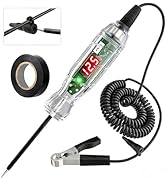 Test Light Automotive VDIAGTOOL P60 3-70V DC Digital Dual LED Circuit Tester, Light Tester with V...