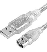 Herfair Firewire to USB Adapter Cable Firewire 400 IEEE 1394-a 6Pin Female to USB 2.0 Male Conver...