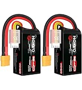HOOVO 3S 120C 11.1V 1500mAh LiPo Battery with XT60 Plug for FPV Racing RC Quadcopter Helicopter A...