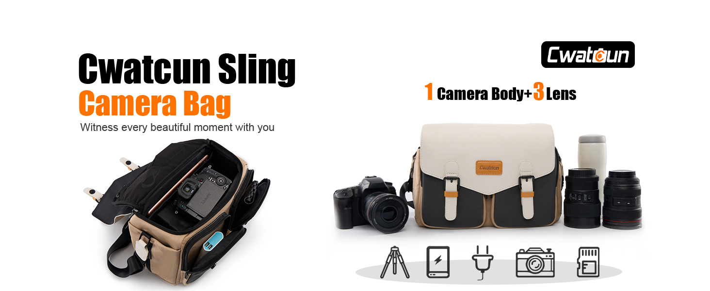 Camera Messenger Bag