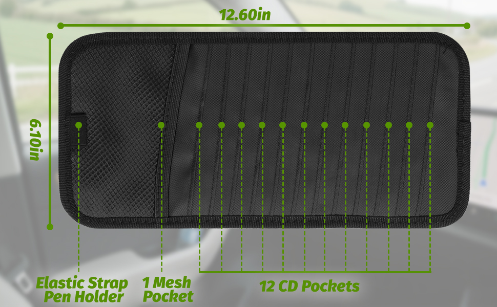 Car CD & DVD Holder