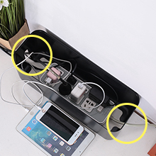 pull out cables from here