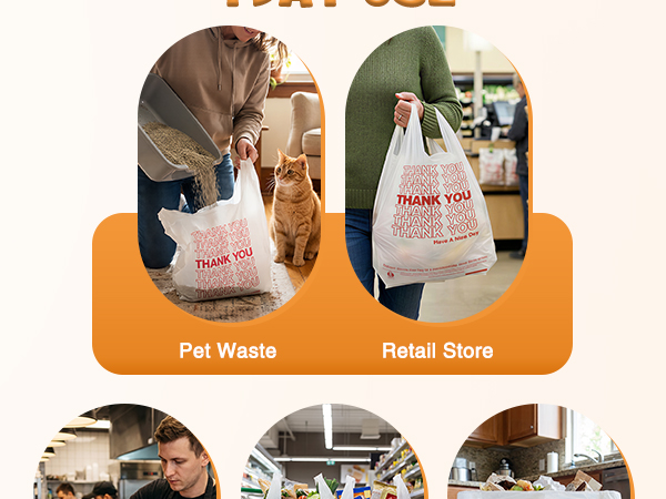 plastic bags with handles