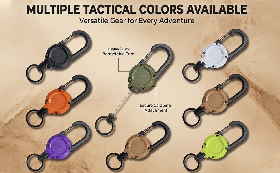 Holds Keys & Gear Securely