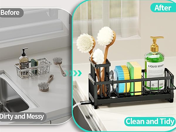 kitchen sink organizer