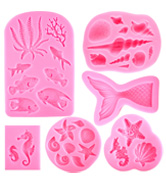 mermaid chocolate molds