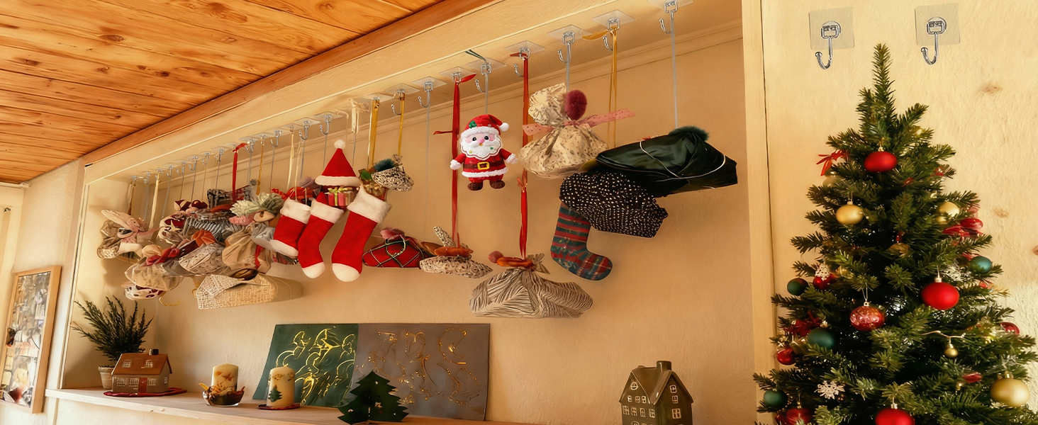 Christmas hooks