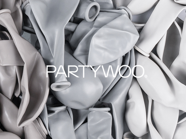 White balloons