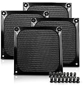 4 Pack of Mesh Grills with Screws (120mm)