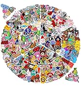 NICEVINYL Iron on Patches for Clothing: 100Pcs Random Assorted Styles Funny Patch Repair Embroide...