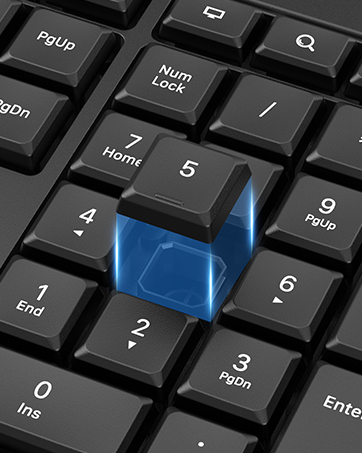 quiet keyboard and mouse
