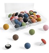 30Pcs Cute Decorative Push Pins, Bulletin Board Tacks, Cork Board Thumbtacks for Classroom Home O...
