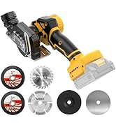 Cordless Cut Off Tool Compatible With DeWalt 20V MAX Battery(NO Battery) 3" Brushless Mini Circul...