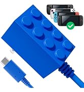 POWKONG 65W Charger for Nintendo Switch 2 AC Adapter Compatible with Steam Deck/Ps Portal, GaN Sw...