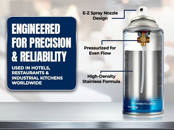 Kitchen Appliances, Refrigerators, Sinks, Ovens &amp Grills Stainless Steel Appliance Cleaner Spray