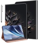 KEFBWAO Case for Samsung Galaxy Tab A9+/A9 Plus 11 Inch 2023, Stylus Holder Flip Wallet Leather S...