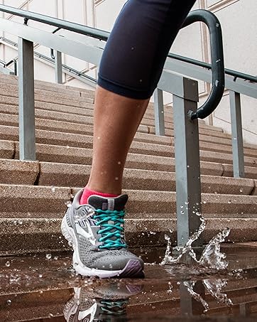 running shoe close up