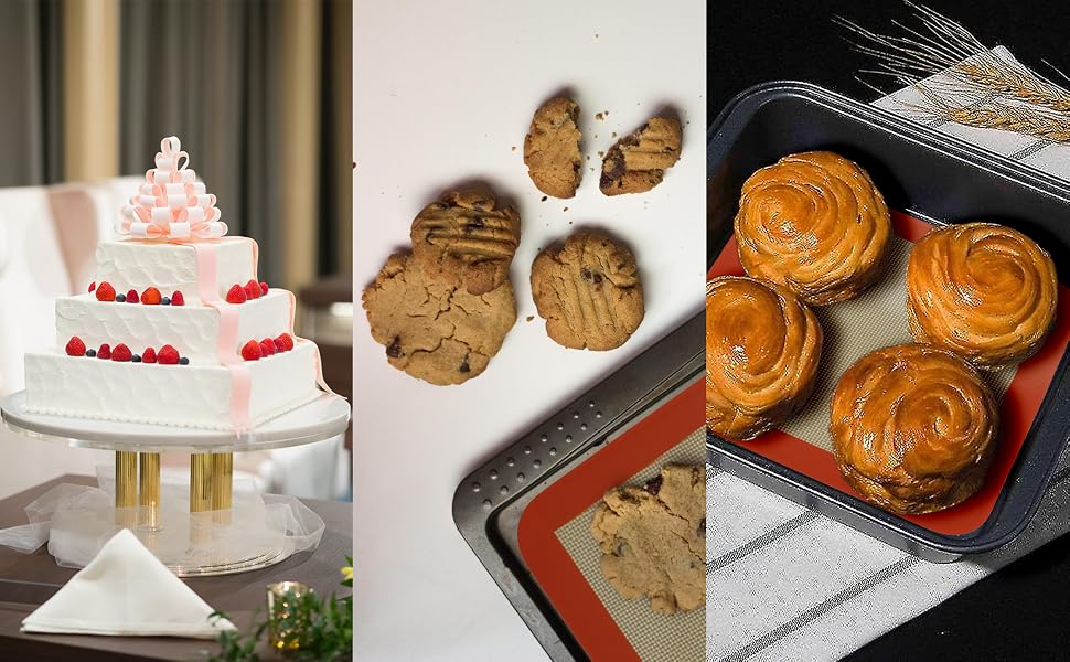Square Silicone Baking Mats A+ 4