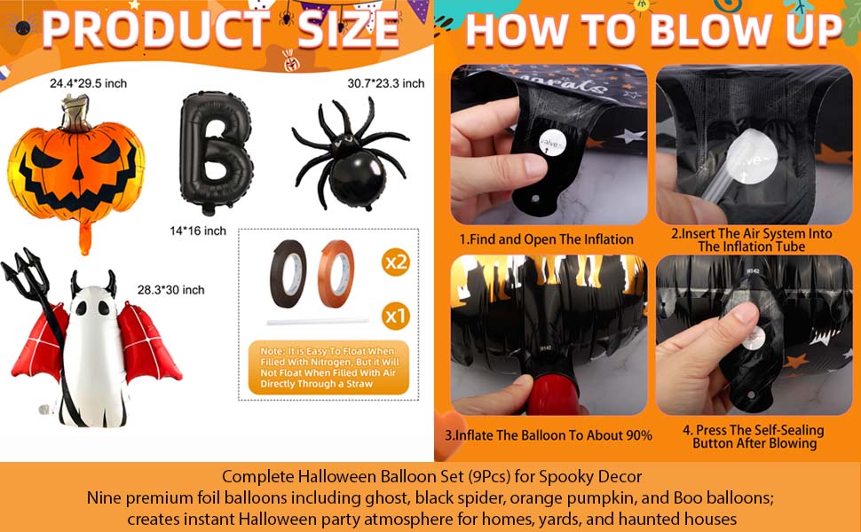 trick or treat balloons