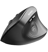 seenda Ergonomic Mouse Wireless, MOU200 Bluetooth Vertical Mouse - 3 Multi-Device Connectivity,10...
