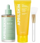 APRILSKIN Ultimate Peel & Soothe Serum Duo: Mugwort Centella Serum & Calendula Flower-Infused Fac...