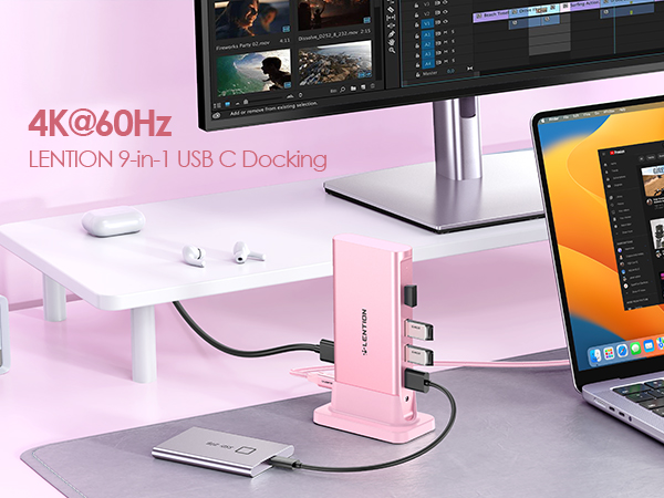 USB C Laptop Docking Station