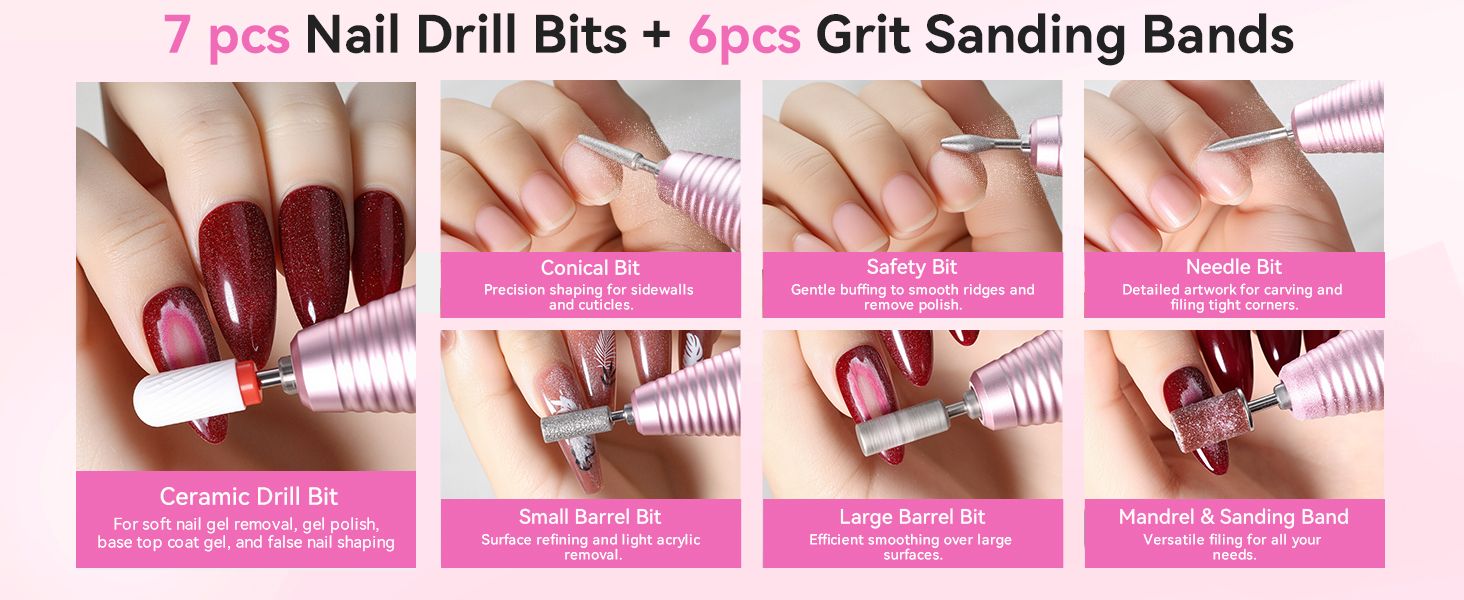 Rechargeable Nail Drill