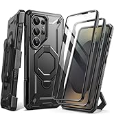 TONGATE for Samsung Galaxy S26 Ultra Case with 360° Spin Magnetic Stand, Compatible with MagSafe,...
