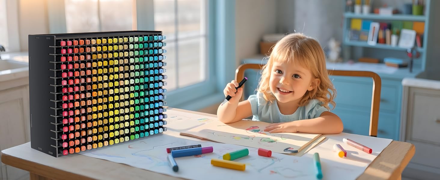 marker pen organzier storage holder rack