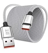 20 Ft USB C Cable Extra Long, Type A to C 18W Fast Charging Charger Cord | Compatible with PS5 Co...