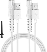 BENSN Charger Cord for Philips Norelco One Blade QP1924, Charging Cable for Philips Beauty Lady E...