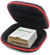 Coopache Protective Case Storage Bag for FIXD OBD-II Active Car Health Monitor (Black)