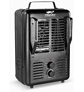 Proaira HTR80 Milk House Space Heater, 1500W, Black