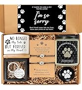 iAOVUEBY Dog Memorial Gifts for Loss of Dog, Loss of Dog Sympathy Gift Baskets, Dog Passing Away ...