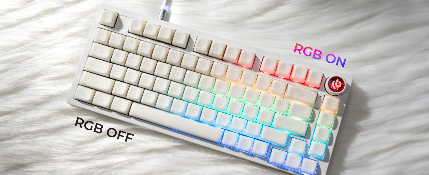 translucent keycaps