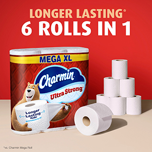 Longer lasting 6 rolls in 1