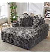 Oversized Chaise Lounge Chair Indoor: 60