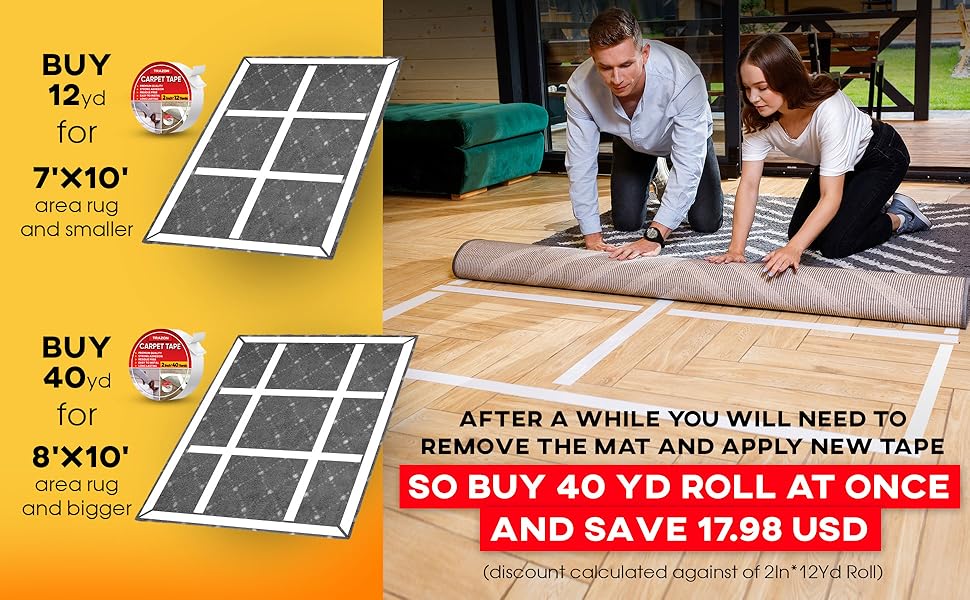 Carpet tape
